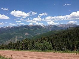 科羅拉多山,假期,旅行
