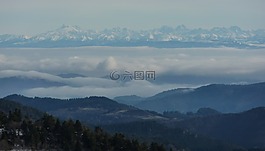 景觀,山,阿爾卑斯山的圖片