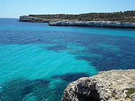 地中海,海岸,假期