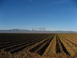 地球,農場,嶺