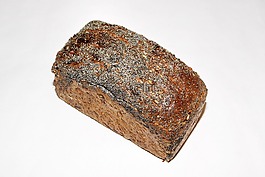 黑麥面包,藍色罌粟花種子,食品
