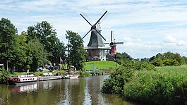 greetsiel,东弗里斯,风车