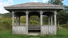 涼亭,放松,展館