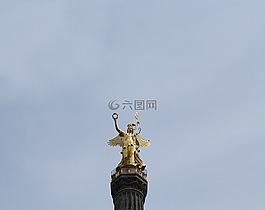 柏林,siegessäule,具有里程碑意义