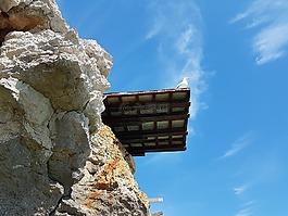 天空,懸崖,景觀