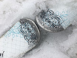 滑雪板,鞋子,滑雪