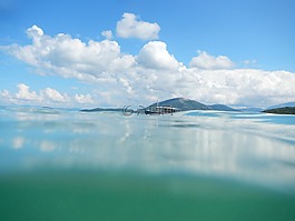 波,船,海