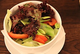 沙拉,新鮮的食物,健康食品