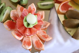 飾品,水果,沙拉
