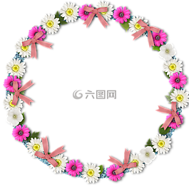 鮮花,框架,粉紅色
