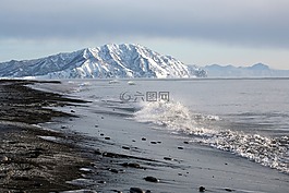 太平洋,海,海灘
