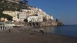海滩,意大利,海岸