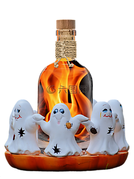 萬圣節(jié),鬼,瓶