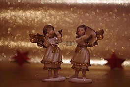 天使,兩個天使,圣誕節(jié)