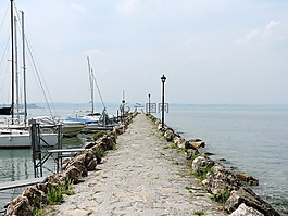 湖,加爾達(dá),碼頭