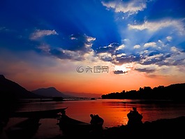 日落,储存器,jatiluhur