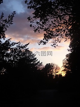 性質(zhì),天空,日落