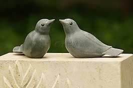 鳥類,雕塑,藝術