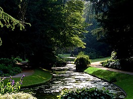 schlossgarten,本拉特,杜塞尔多夫