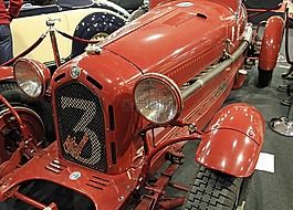 oldtimer,阿爾法羅密歐,紅色