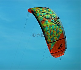 風箏,風箏沖浪,kitesurfer