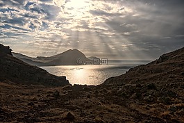 日出,马德拉,海