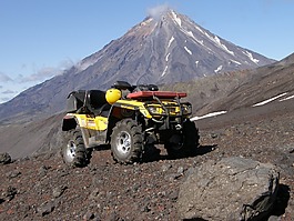 火山,沙灘,毒素