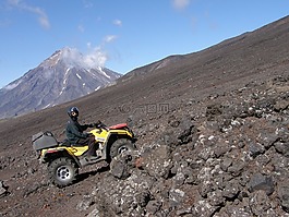 火山,沙灘,毒素
