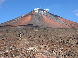 火山,沙灘,毒素