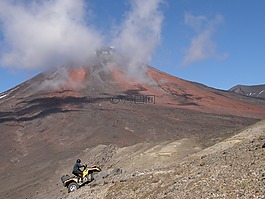 火山,沙灘,毒素