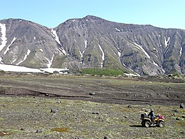 火山,沙灘,毒素