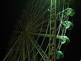 摩天輪,夜,神奇
