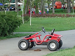 卡丁車,腳踏板,公園