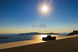 圣托里尼,希臘,景觀