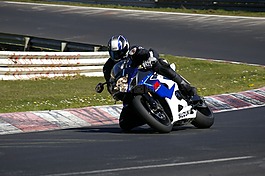 摩托车,侧视图,nordschleife赛道