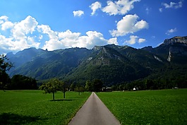 山,高山,瑞士
