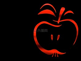 水果,蘋果,紅色