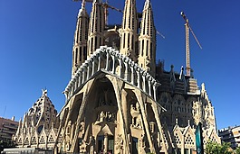 教堂,sagrada familia,巴塞罗那