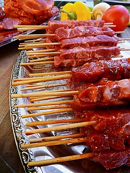 肉,原料,美味