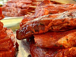 肉,原料,美味