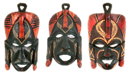 口罩,木制面具,紀念品