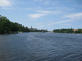 斯德哥尔摩,djurgården,夏季