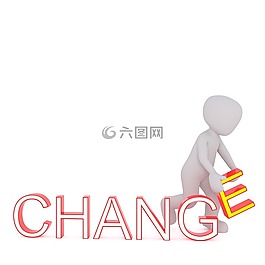白人男性,3d模型,孤立