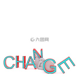白人男性,3d模型,孤立