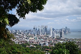 巴拿馬,城市,建筑物