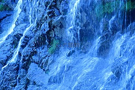 水,大瀑布,光
