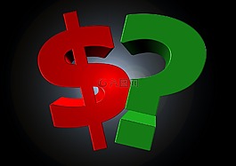 dollar,問號,經濟