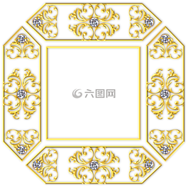黄金,广场,帧