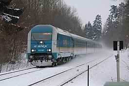 鐵路,火車,冬天