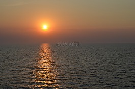 日落,亞得里亞海,天星渡輪碼頭